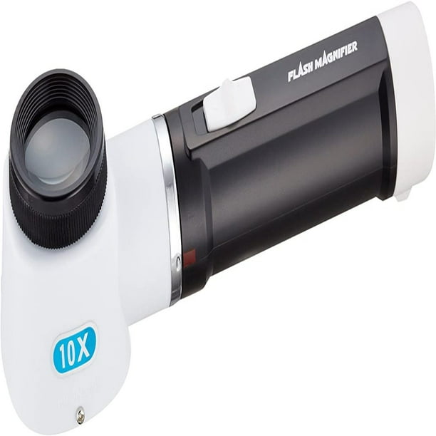 10X Flashlight Magnifier 